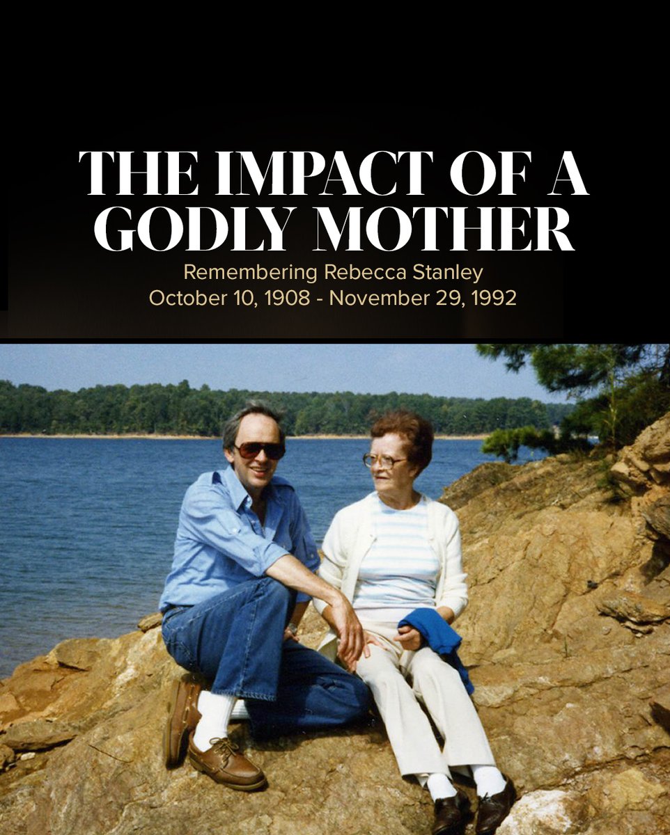 Dr. Stanley's mother had a tremendous influence in his life. Among other things, she taught him two important guiding principles for his life—to pray and to trust God in all things.