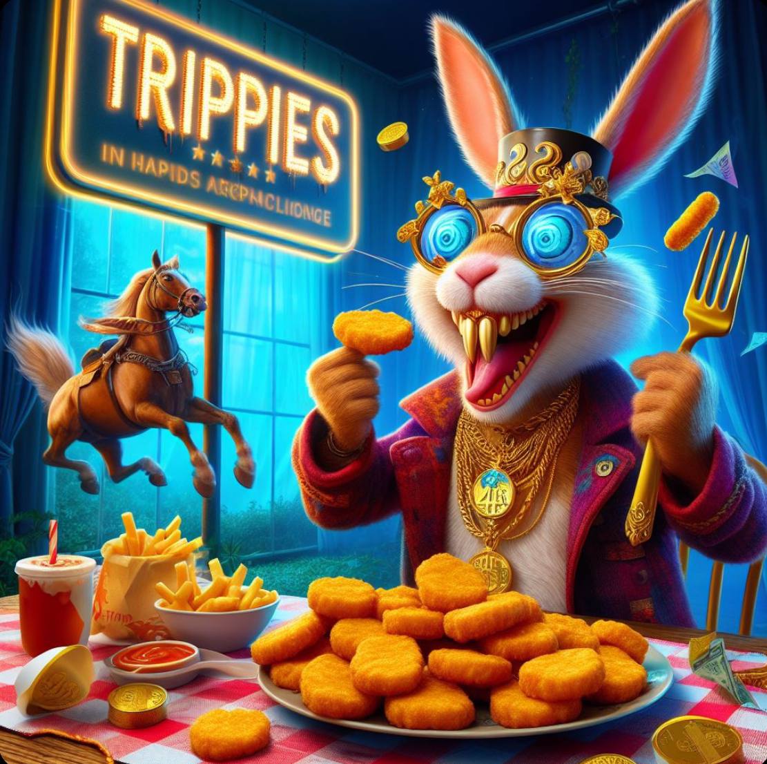 Word on the street is @TRIPPIES LOVE NUGGIES AND ONLY EAT THEM @WifForkinKnife !!!!! $WSK