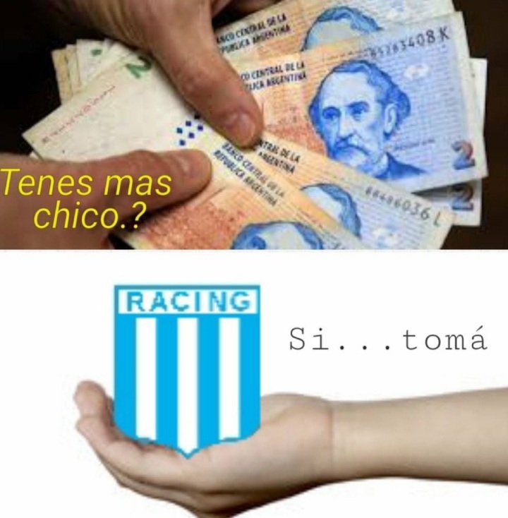 A Racing le acaban de empatar un partido que ganaba 4-1.