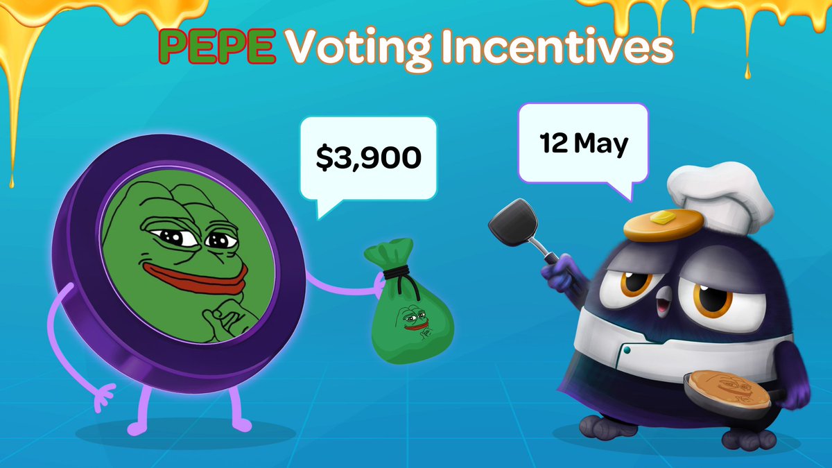 The Cakepie Voting Market is turning green as incentives from @pepecoineth arrive!🐸 vlCKP voters who support the PEPE-BNB liquidity pair this epoch are set to snag a share of $3,900 in $PEPE tokens!🌿 Vote to earn:⬇️ pancake.magpiexyz.io/bribe