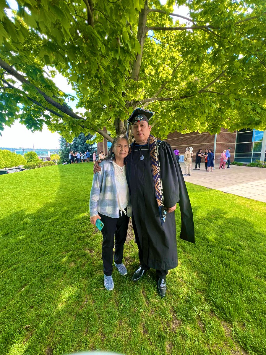 My brother George received his MBA from Gonzaga University yesterday.  Proud brother I am !