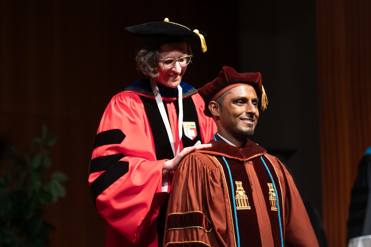 On Saturday morning, we honored the exceptional PhD students who received their hard-earned doctoral degrees from @theLBJSchool! These scholars will go on to bridge scholarship with real-world impact🎓✨ #LBJGrad24