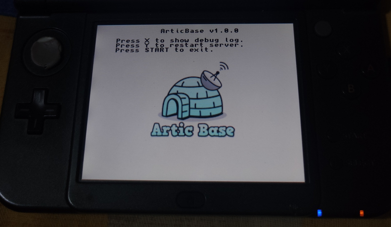 the 3DS modding scene is amazing

Artic Base is an open source tool that allows you to broadcast your own physical or digital games from your 3DS to an emulator on a computer

- Play games from your console without having to dump them
- Sync the savedata of the broadcasted game…