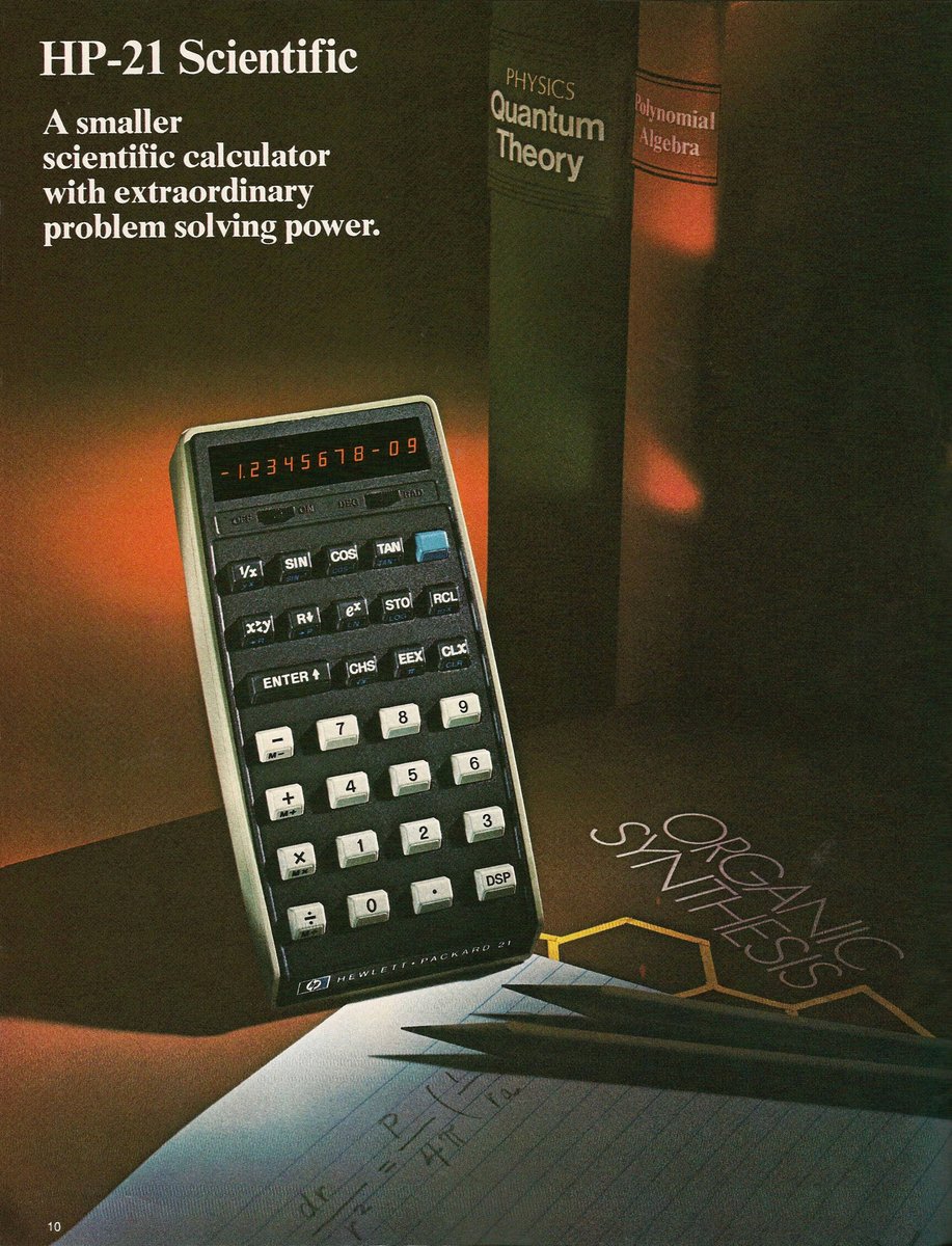 H P Calculator Buyers Guide 1975. #brochures #vintage