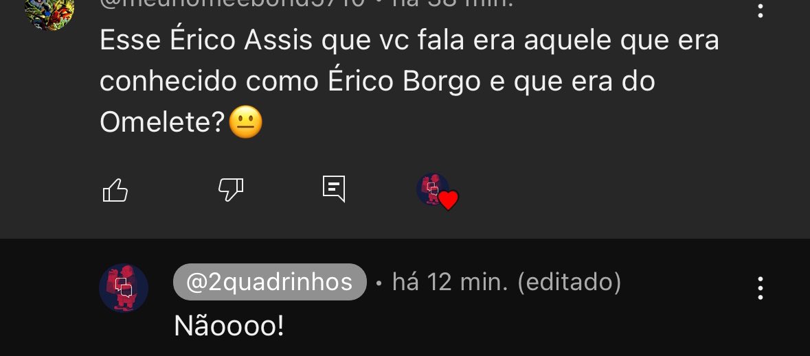 Obrigado, @2quadrinhos! @erico_borgo, você precisa aparecer mais!