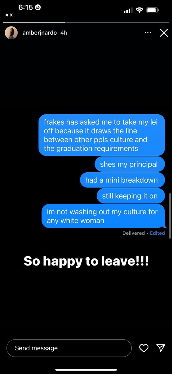 thenajeann's tweet photo. My little sister just graduated highschool today &amp; Mrs. Frakes, the principal at Jefferson West Highschool in Kansas told her she couldn’t wear her lei… 😂😂 My little sister was born &amp; raised in Hawaii, every form of celebration people received leis. Super discriminating smh https://t.co/JJjJXIouyt