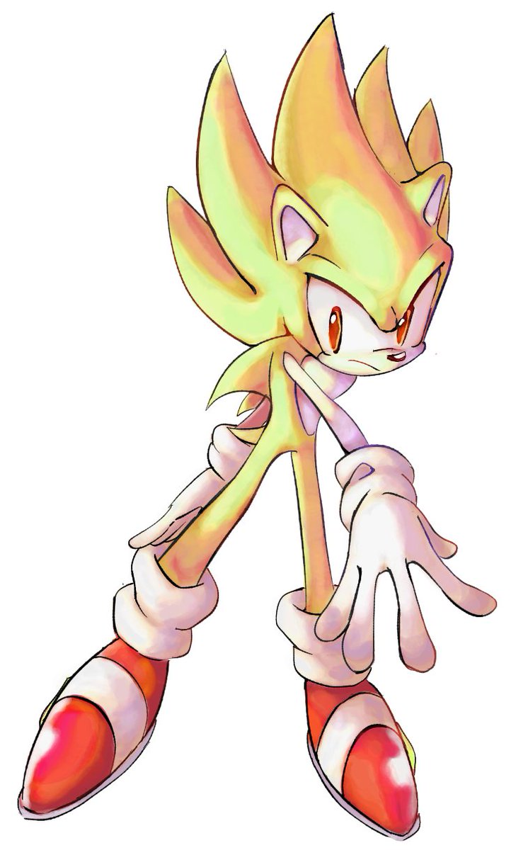 Super Sonic 36 
#sonicfanart #SonicTheHedgehog #sonicfrontiers #sonicartist #소닉파란 #ソニック