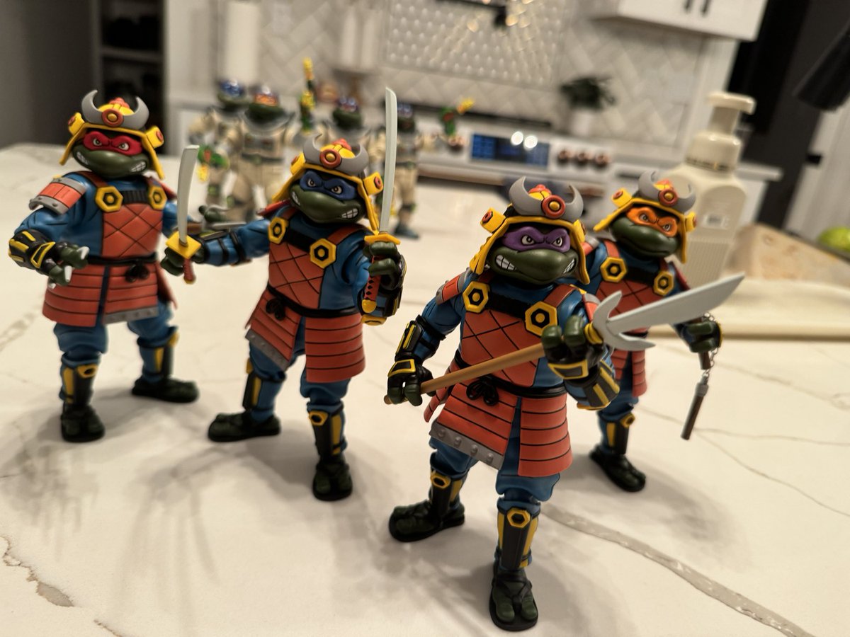Finally these came out amazingly!!!
#tmnt #customfigure