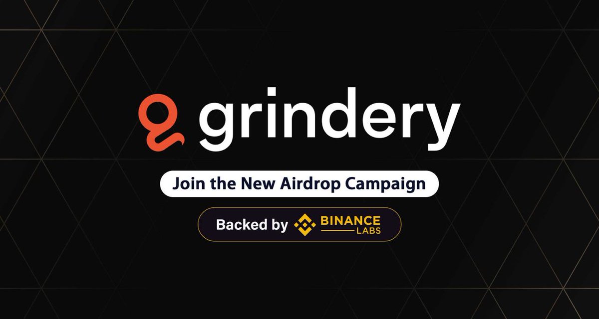 Earn $G1 by Binance Labs backed project - Grindery ​ 🎁 100 tokens for register +330 for twitter task + 100 $G1 for every referals ​ ➤ How earn $G1 : ​ ➫ Register to t.me/GrinderyAIBot?… ➫ Complete account setup ➫ Complete Twitter tasks to get +330 G1 ➫ Perform tasks on