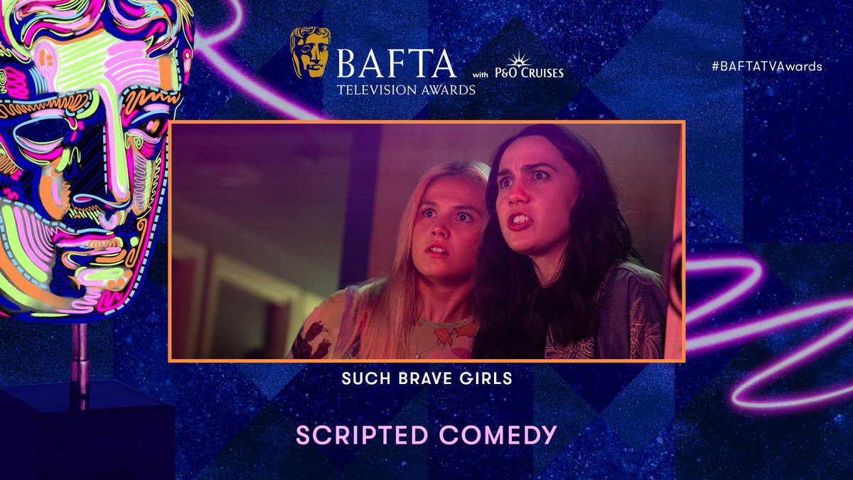 Congratulations to Such Brave Girls who take home the BAFTA for Scripted Comedy 👏 
#suchbravegirls   #movieawards #baftaawards #baftaawards2024 #baftawinner #films #moviemagicwithbrian #foryou #foryourpage #foryoupage #movies #movie #moviesmagicwithbrian #fyp #cinema…