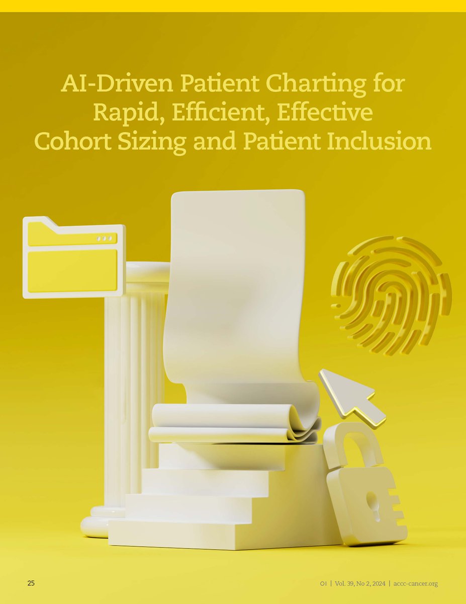 Learn how @OchsnerHealth found success with AI-driven patient charting by making cohort sizing and patient inclusion faster, more efficient, and more effective in the latest Oncology Issues: bit.ly/3UW9VcP.