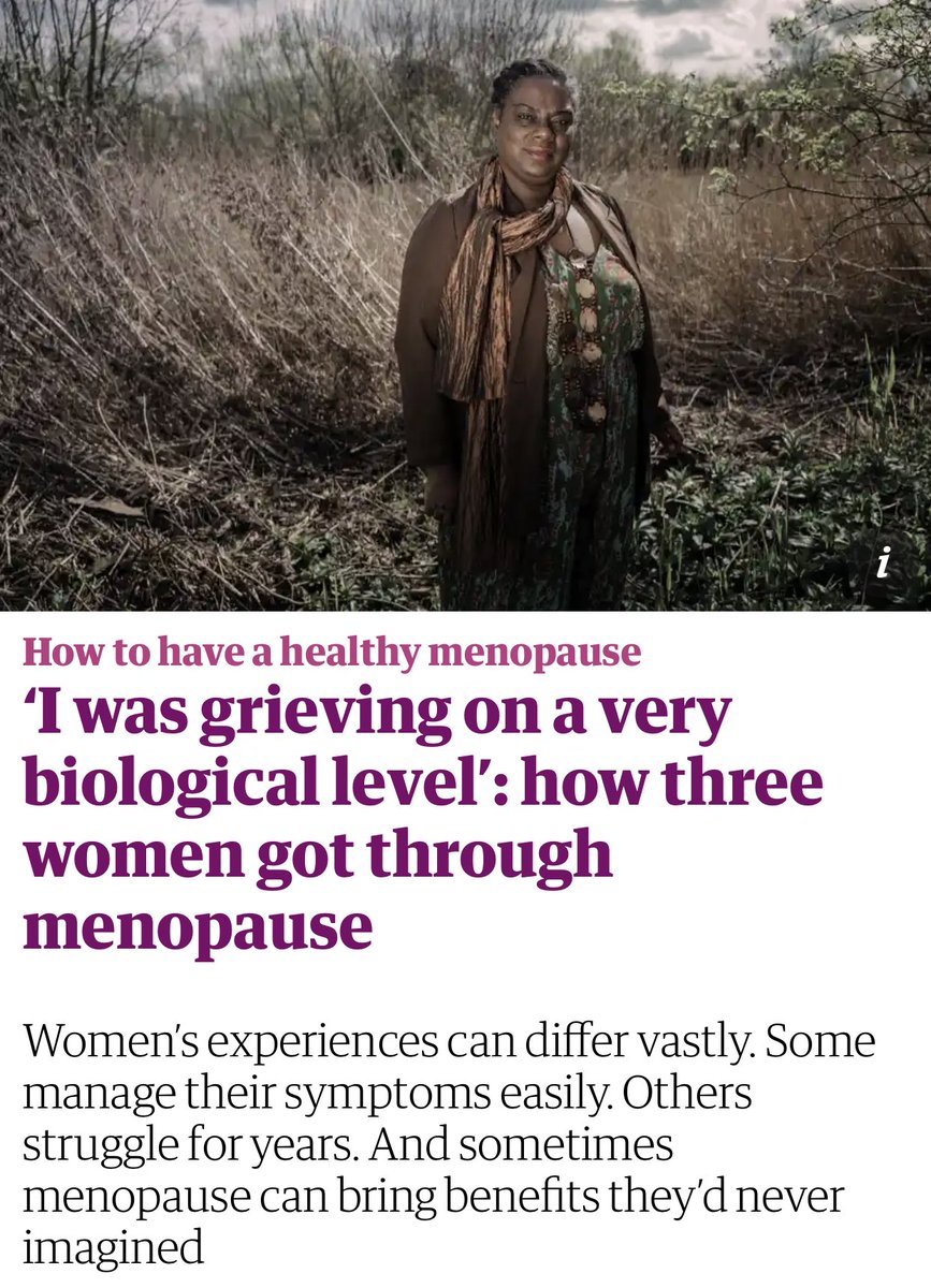 Menopause is having a biological affect