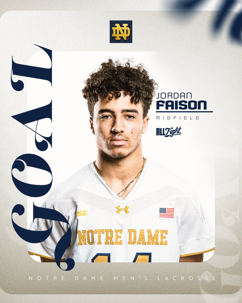 Jordan Faison opens up the scoring in the 4th Irish lead 10-6 with 14:25 to play #GoIrish☘️