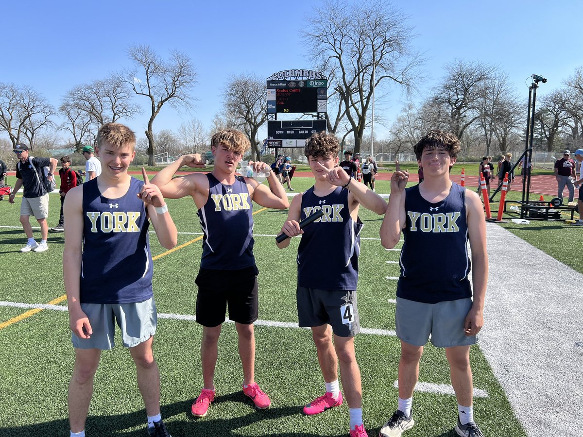 Mikaela Boss (@mbossyes) on Twitter photo YMS Track and Field ended their season yesterday at the amazing Nebraska Championship Meet. Proud of our athletes for going up against the toughest competition in the state. <a href="/ymsdukes/">York Middle School</a> #yorkdukes
Our 4x400 placed 8th and ran a PR of 3:51.87 YMS Track and Field ended their season yesterday at the amazing Nebraska Championship Meet. Proud of our athletes for going up against the toughest competition in the state. <a href="/ymsdukes/">York Middle School</a> #yorkdukes
Our 4x400 placed 8th and ran a PR of 3:51.87