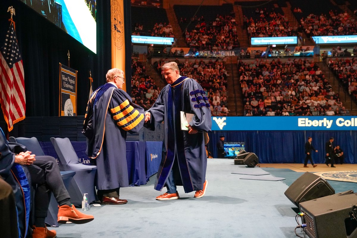 I was proud to address @WestVirginiaU’s Class of 2024 today! What I learned at WVU gave me the tools and the confidence to do anything I dreamed possible. I look forward to seeing the great things our graduates accomplish as they embark on the next chapter of their lives.