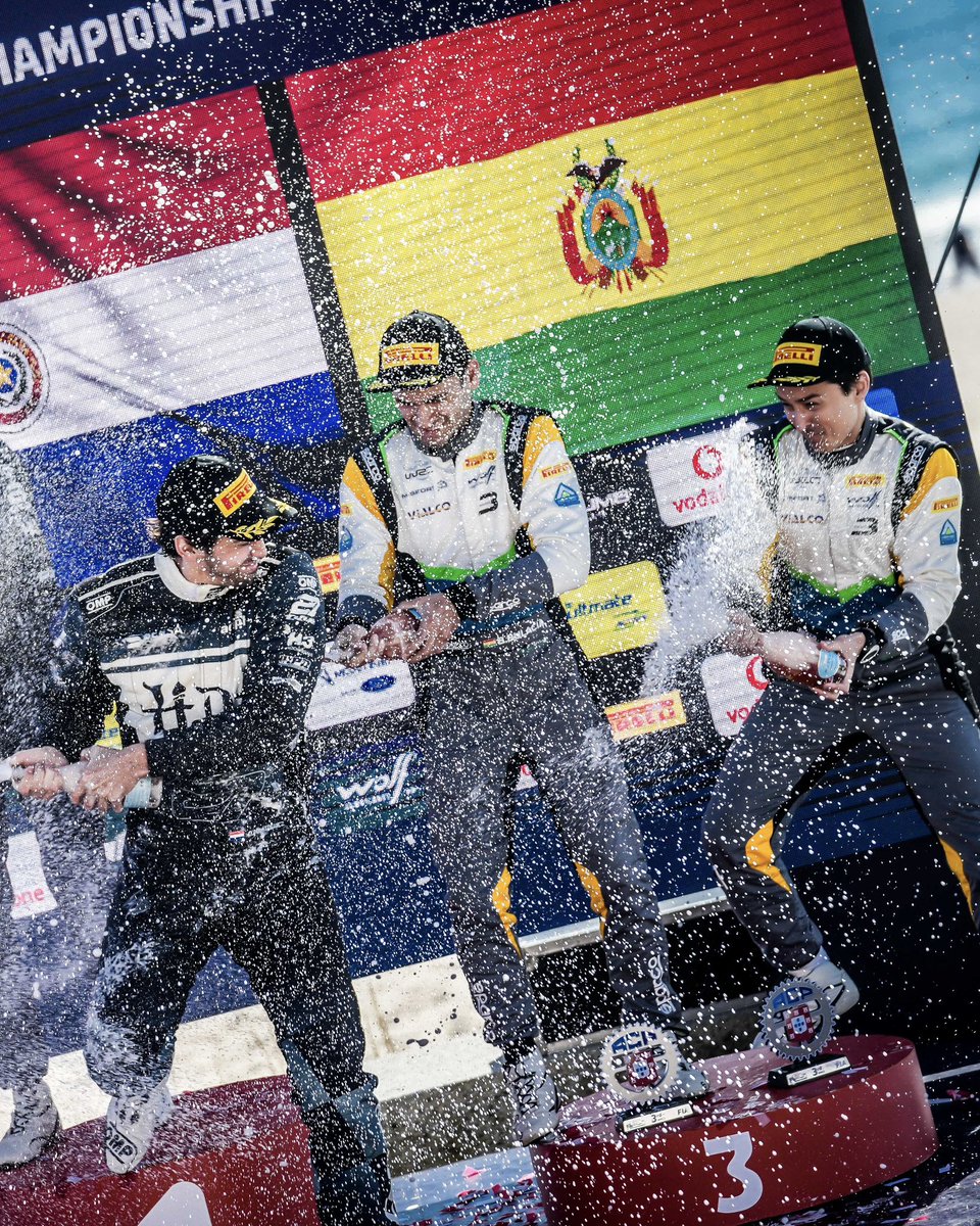 El astronauta se va para arriba 🚀 Fuimos cuartos en Croacia, ahora podio en Portugal (y pudo ser victoria 🤩) la verdad… ¡No podemos esperar para ver que pasará en Italia!

¡Gracias a los patrocinadores y a ustedes por el apoyo!

#WRCLiveES #RallyDePortugal