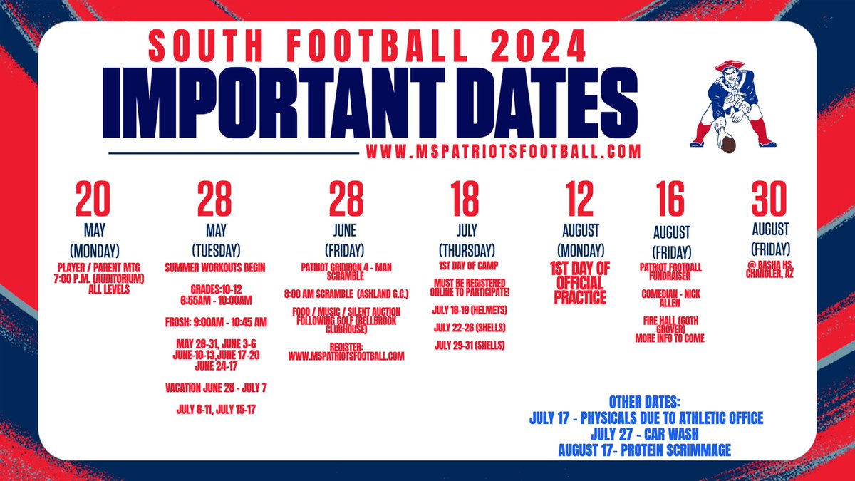 Mark your 🗓️ ✏️ ✔️ #SouthBoyz