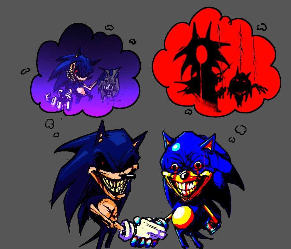 nefarious creatures of the night [2011x by @losermakesgames] #takeabreather #sonicexe #quillularhorrors2011