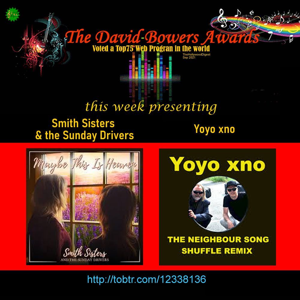 TheDavidBowersAwards w/ The Smith Sisters and the Sunday Drivers view of Alzheimer's Victims PLUS Yoyo xno Debut a NEW ERA of their music! buff.ly/3KiNuZf #indiemusic #smithsistersandthesundaydrivers #yoyoxno #alzheimersdementia #era #indieshuffle #indieartistz