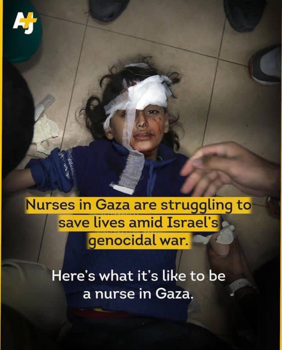 NURSES IN GAZA ARE STRUGGLING