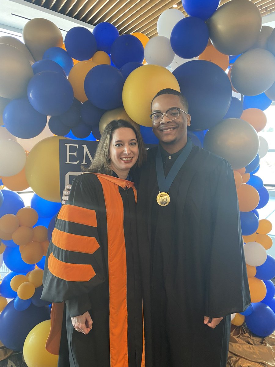 Congratulations, Christian! It was great catching up at today’s <a href="/emorycollege/">Emory College</a> honor’s ceremony. Christian received ✨Highest Honors in Biology✨

Thanks for sharing those videos you took of <a href="/LewisHamilton/">Lewis Hamilton</a> or <a href="/TotoWolff_/">Toto Wolff</a> in NYC! Let’s go Mercs! 👏🏽