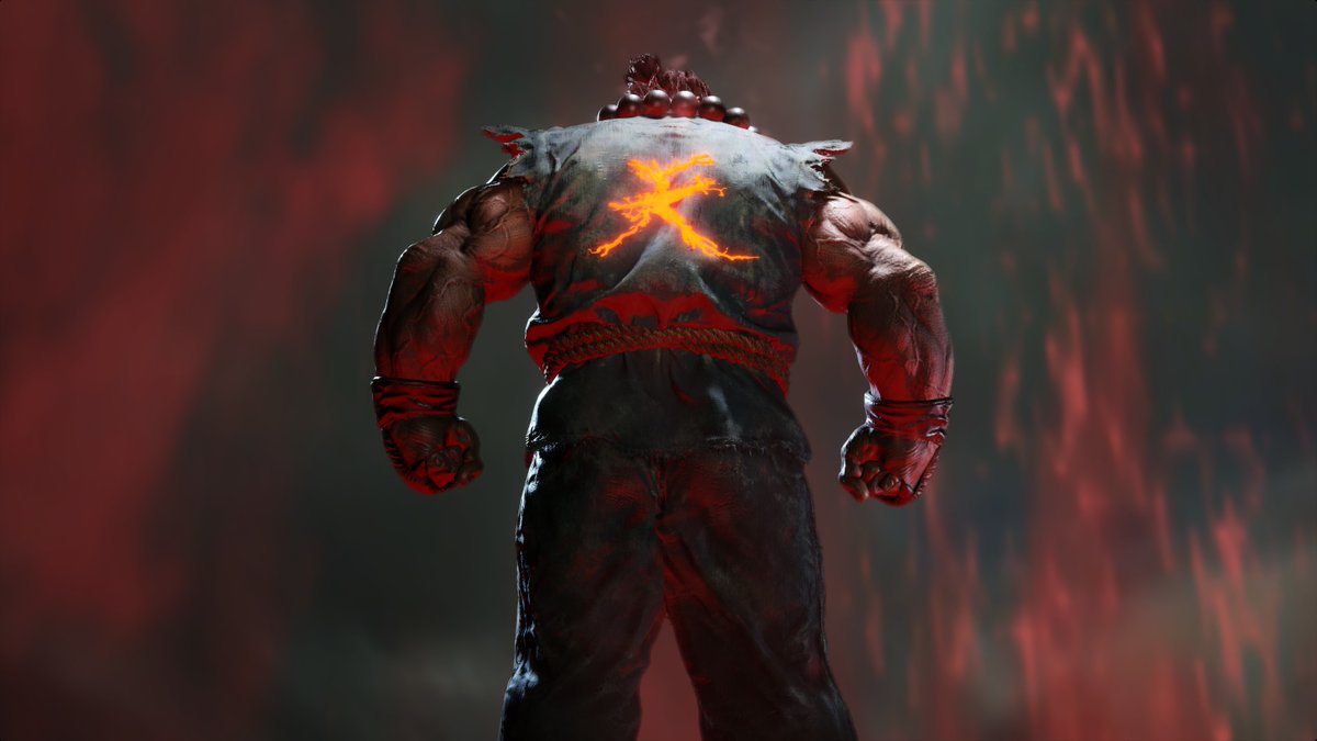 He is the Master of the Fist! 😈 Akuma’s Outfit 2 is inspired by his debut look in Super Street Fighter II Turbo. Get it through World Tour or with Fighter Coins.