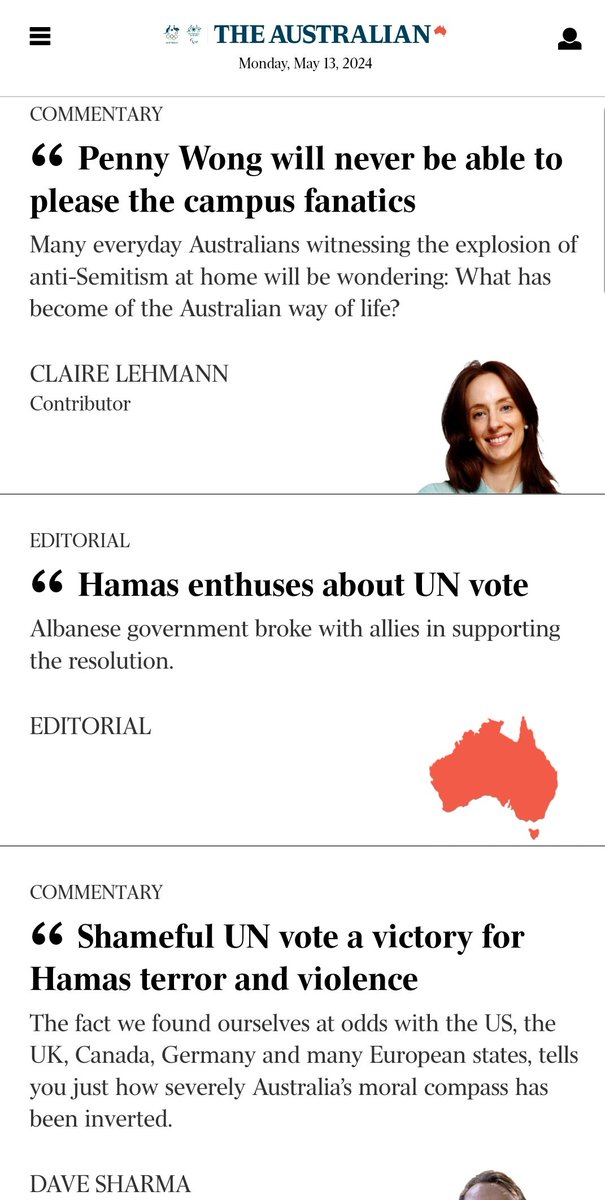 Hi The Oz, love the diversity of opinion, but 'quotation marks' are called that cause there's two of them. Just wanted to spare you an email from Gerard Henderson...