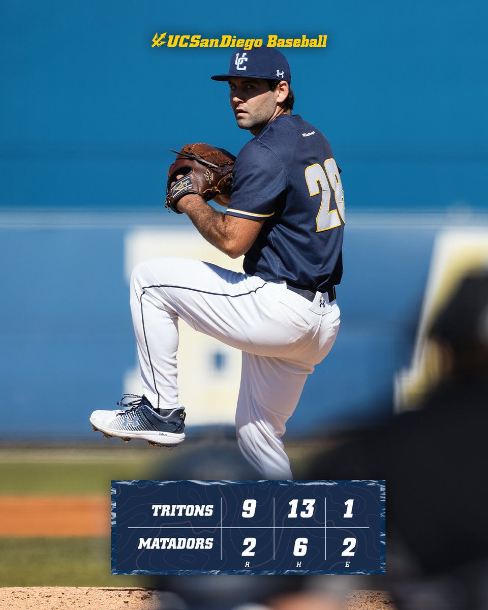The Tritons take the finale for the series W at CSUN!

#GoTritons