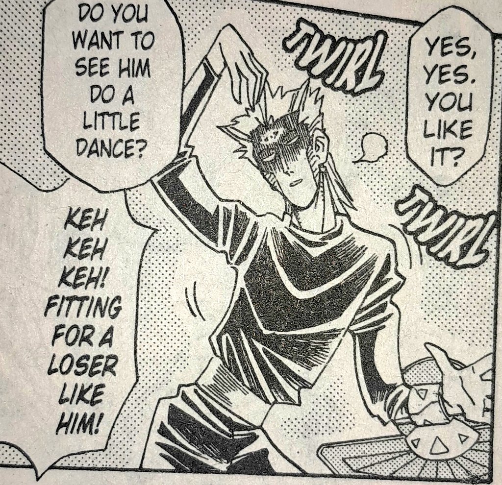 Dance like a loser 🕺 #yugioh #manga #marikishtar