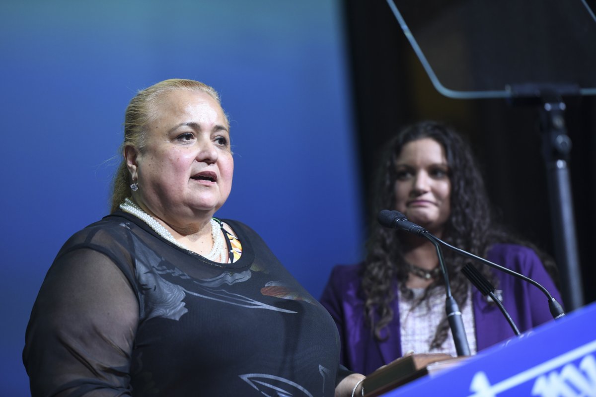 At this year's #NYSUTRA, we celebrated two recipients of the Sandy Feldman Outstanding Leadership Award. This award recognizes women who have shown significant service & leadership within their local state affiliates. Our honorees this year are: 🏆 Joan Perrini 🏆 Elizabeth Perez