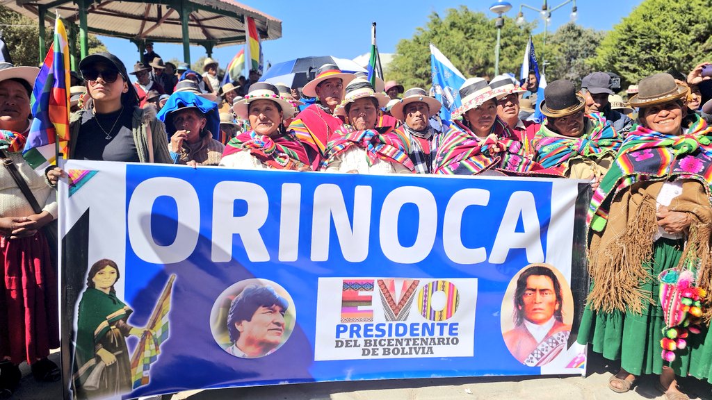 Desde niño, dirigente y presidente tengo tantos recuerdos de mi amada región. Hoy visitamos el municipio de Turco, provincia Sajama; desde aquí los pueblos indígenas luchamos por nuestra liberación y la reinvindicación de nuestros derechos. Nuestro pueblo vive en base a tres…