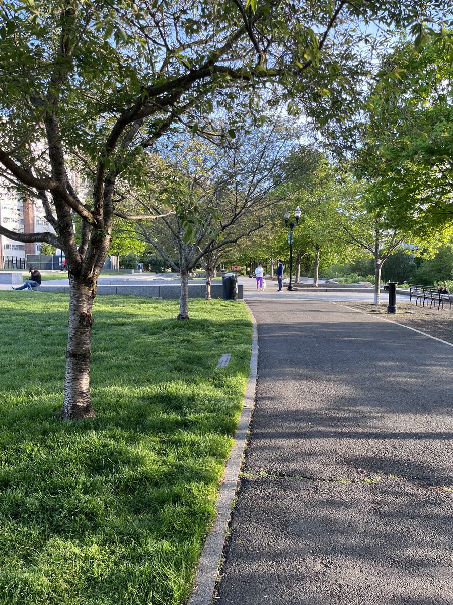 At the park