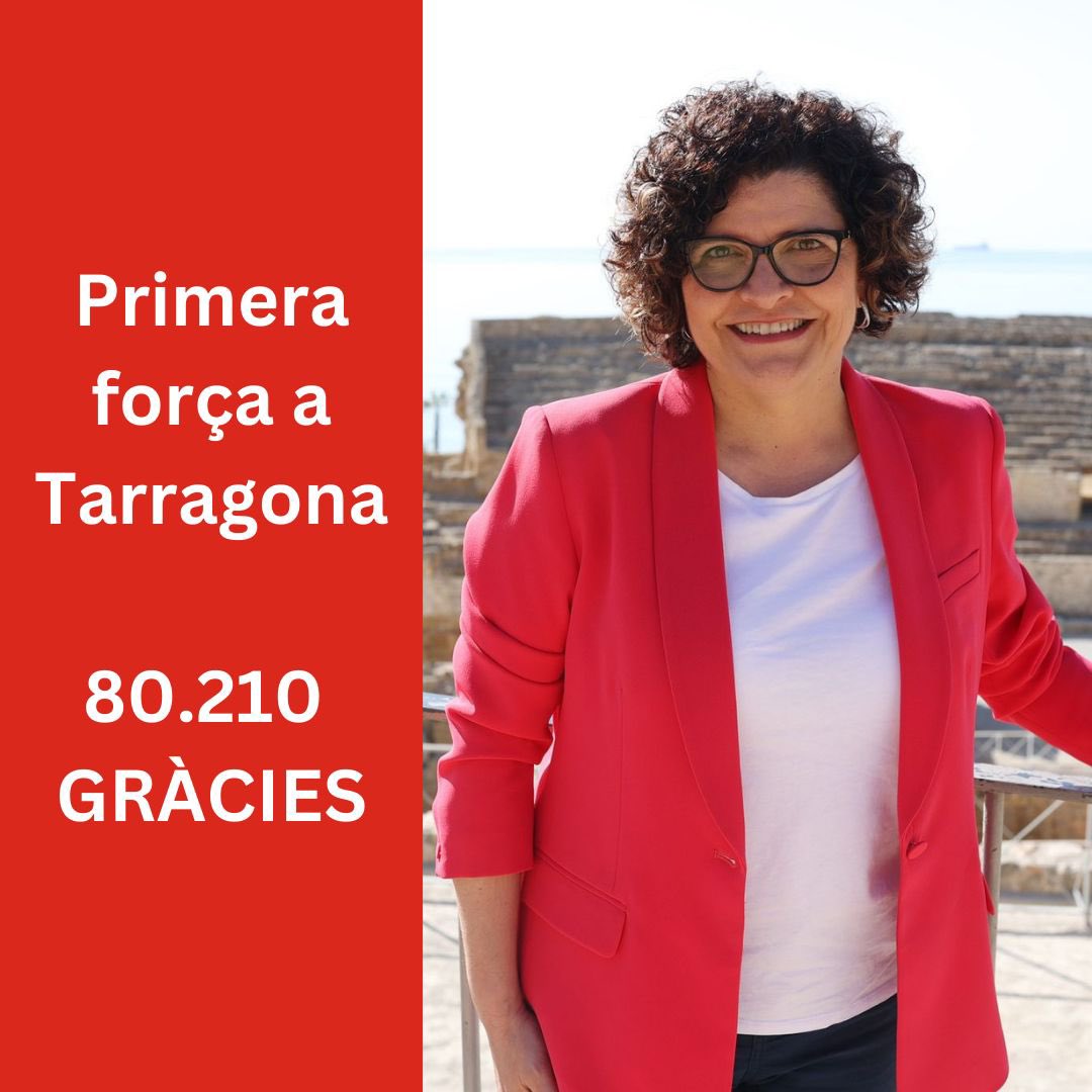 80.210 gràcies als tarragonins i tarragonines que ens heu fet confiança. Assumim amb força i Il·lusió la responsabilitat de treballar per les nostres comarques al @parlamentcat. @socialistes_cat @PSC_CampdeTgn @EbrePSC #PSC/❤️