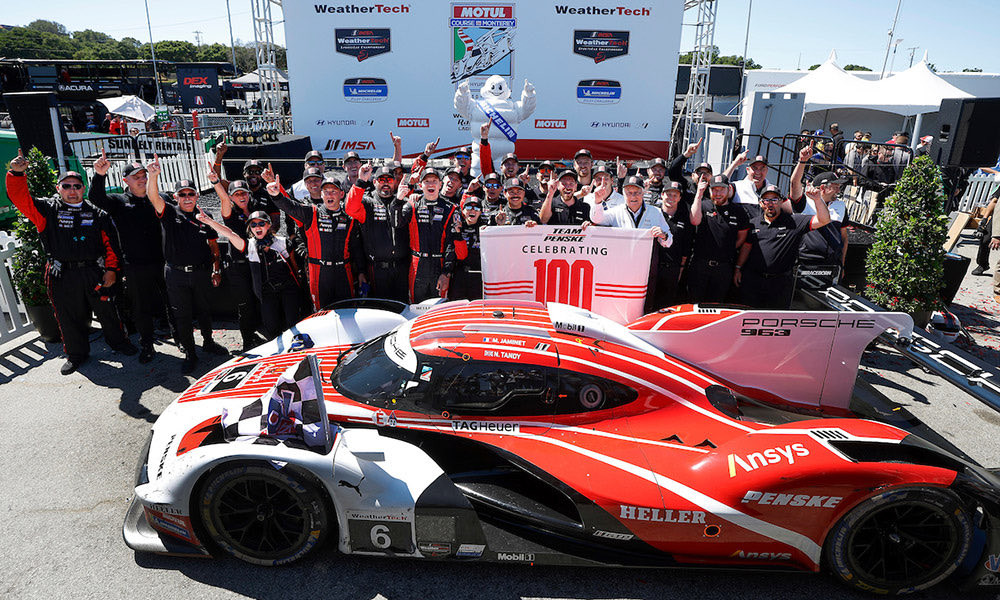 📕 ONE FOR THE BOOKS: @NickTandyR has hailed @Team_Penske’s 100th sports car victory as an “incredible achievement” following a weekend to remember for both Roger Penske and @PorscheRaces. ➡️ sportscar365.com/imsa/iwsc/tand… #IMSA