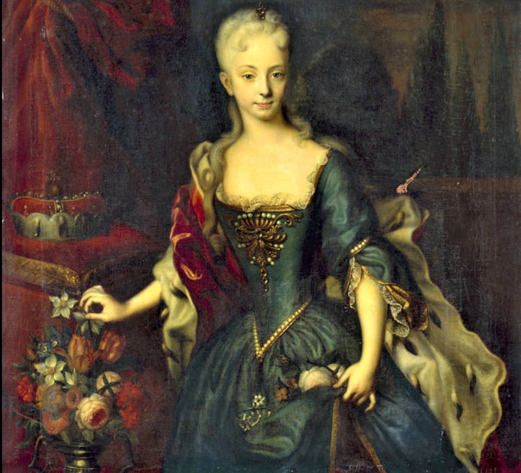 Maria Theresa was born in #Vienna on 13 May, 1717. Archduchess of Austria Queen of Hungary, Croatia & Bohemia Holy Roman Empress Grand Duchess consort of Tuscany #KeepItHabsburg Andreas Møller, 1727, Gemäldegalerie Alte Meister