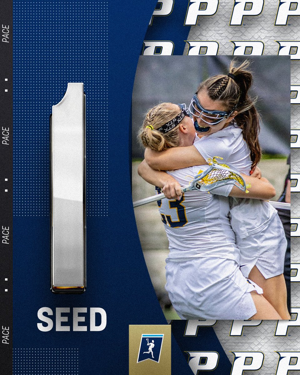 Representing the East Region as the No. 1️⃣ seed, @PaceWLax!

#MakeItYours | #D2WLAX