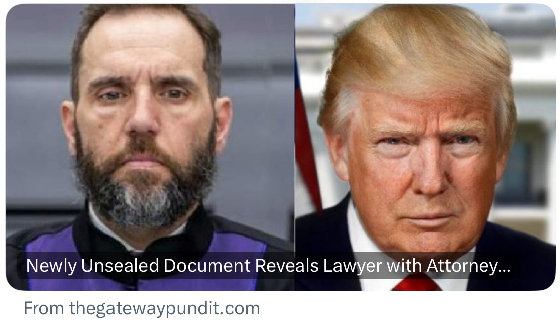 🚨BREAKING NEWS Newly Unsealed Document Reveals Lawyer with Attorney-Client Privilege Relationship with Trump Proposed to Act as Undercover Informant in Jack Smith Classified Docs Case! The DOJ is setting bad precedents right and left so they can weaponize justice against any…