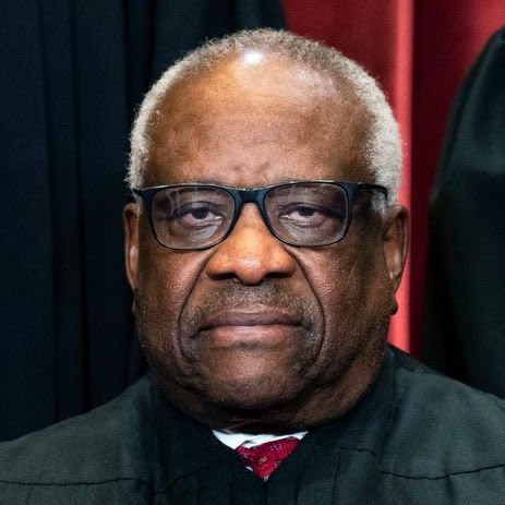 Clarence Thomas is one of the most privileged, corrupt criminals in the country with a crazy ass coup plotting cult wife. He should STFU and work on restoring his reputation instead of crying like a victim.
