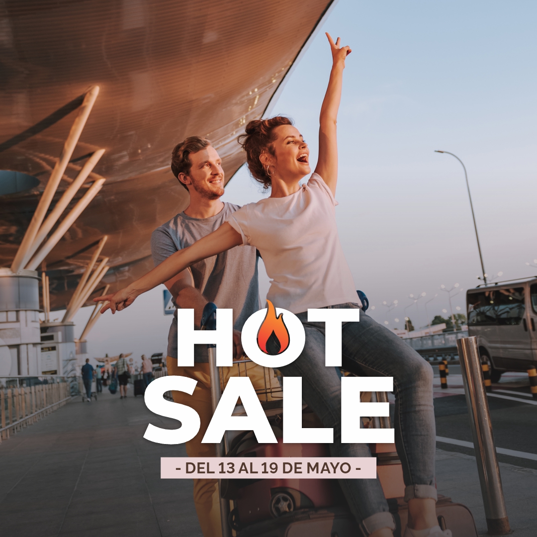 🔥¡LLEGÓ EL HOT SALE!🔥

Aprovecha un 20% OFF en todos nuestros hoteles. 🛎️
Válido del 13 al 19 de mayo.

¿Qué estás esperando?

#hotsale2024 #hotsalearg #OfertaEspecial #VacacionesEnArgentina #DescuentoHotel