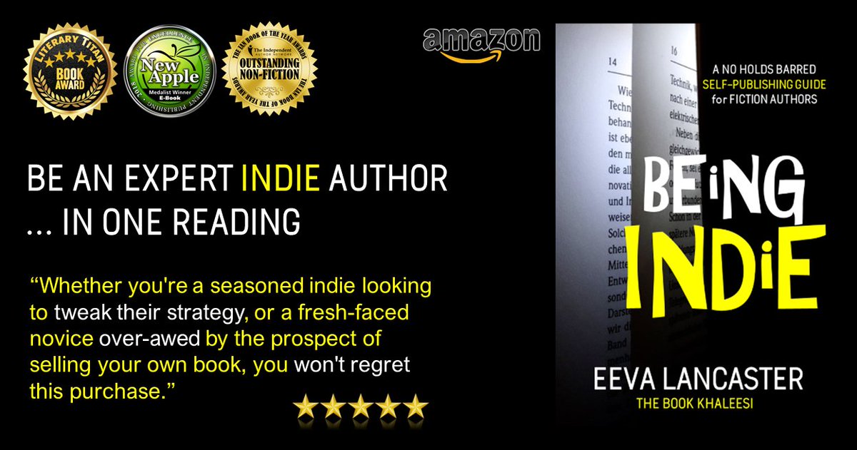 To be a published author is an achievement few can brag about.
But not all Indies are created equal.
This book will give you the edge you need.
👉 getbook.at/beingindie

#WritingCommunity #authors
#publishing #bookdevelopment
#amreading #indieauthor
#BookBangs