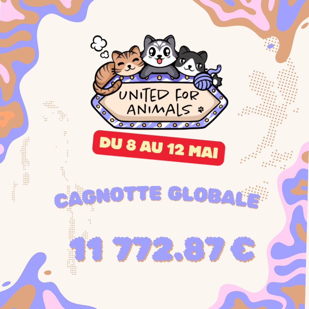 UfaTwitch's tweet photo. Nous ne trouveront pas les mots pour décrire ce que nous ressentons suite à ces 5 jours de folie ! Des streameureuses incroyable humainement / des modos au taquet et des communautés en Or !
Merci pour la confiance, le soutien et l'amour que vous nous avez envoyés ! 

😻💙💜 https://t.co/G3WyZMyAAG