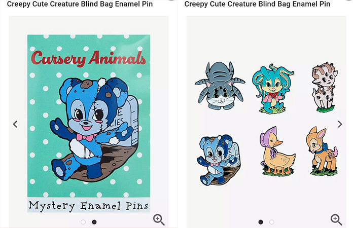 nalem's tweet photo. New products I developed for work!

Available at Boxlunch [the Switch thumb grips] and Hot Topic [the enamel pins] https://t.co/NgIMdwf7Ol