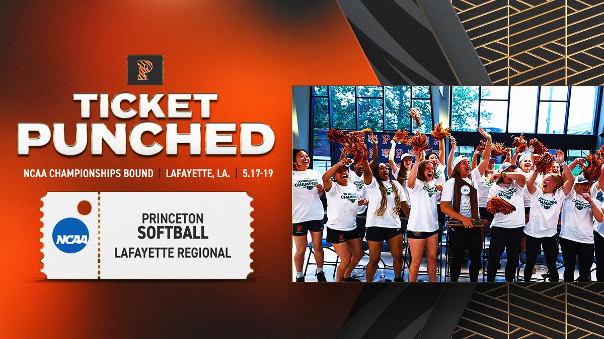 Princeton Softball tweet media