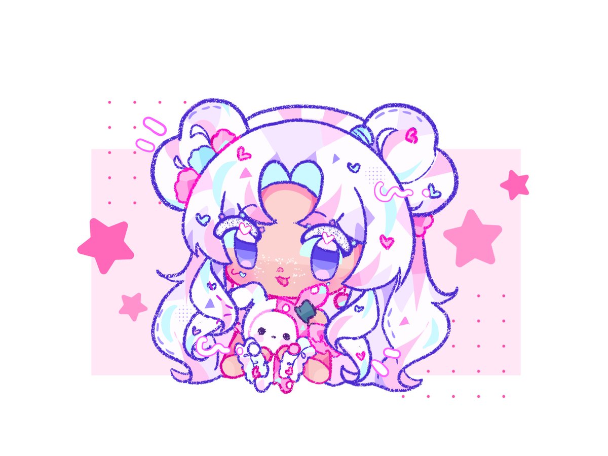 extra gifts I made on some commissions! 
Should I open commissions for this ych?  "૮₍ ˶•⤙•˶ ₎ა 🩷

These characters belong: <a href="/ItsCottonie/">Cottonie🍭🤍</a>  @theonlymarlo @princescaramel_  ପ(๑•ᴗ•๑)ଓ ♡

#Chibi #YCH