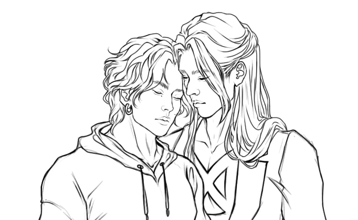 annnetttieART's tweet photo. I forgot how to draw a line🥹 https://t.co/1yzFK8bEBC