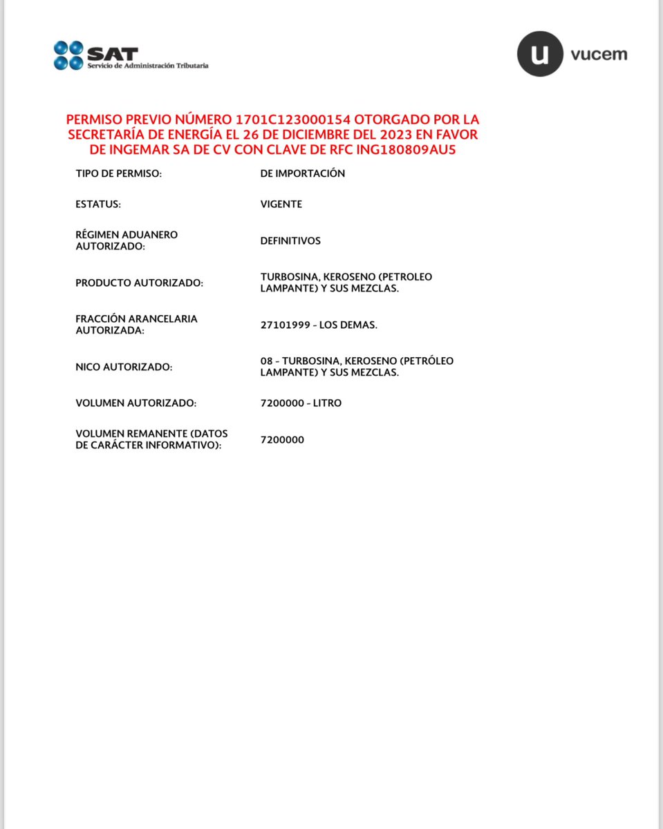 acastagne's tweet photo. Señora @rocionahle reconoce esta empresa denominada INGEMAR SA DE CV ?

Le mando un saludo cordial por su conducto a José Valdez Cuervo.

Si la misma que en una sola semana ingresó al país 200 millones de litros de combustible.

Familia en los próximos días les daré mayor información, es increíble e inaceptable la corrupción y saqueo que estamos viviendo en nuestro país !!!

“YO NO MIENTO”