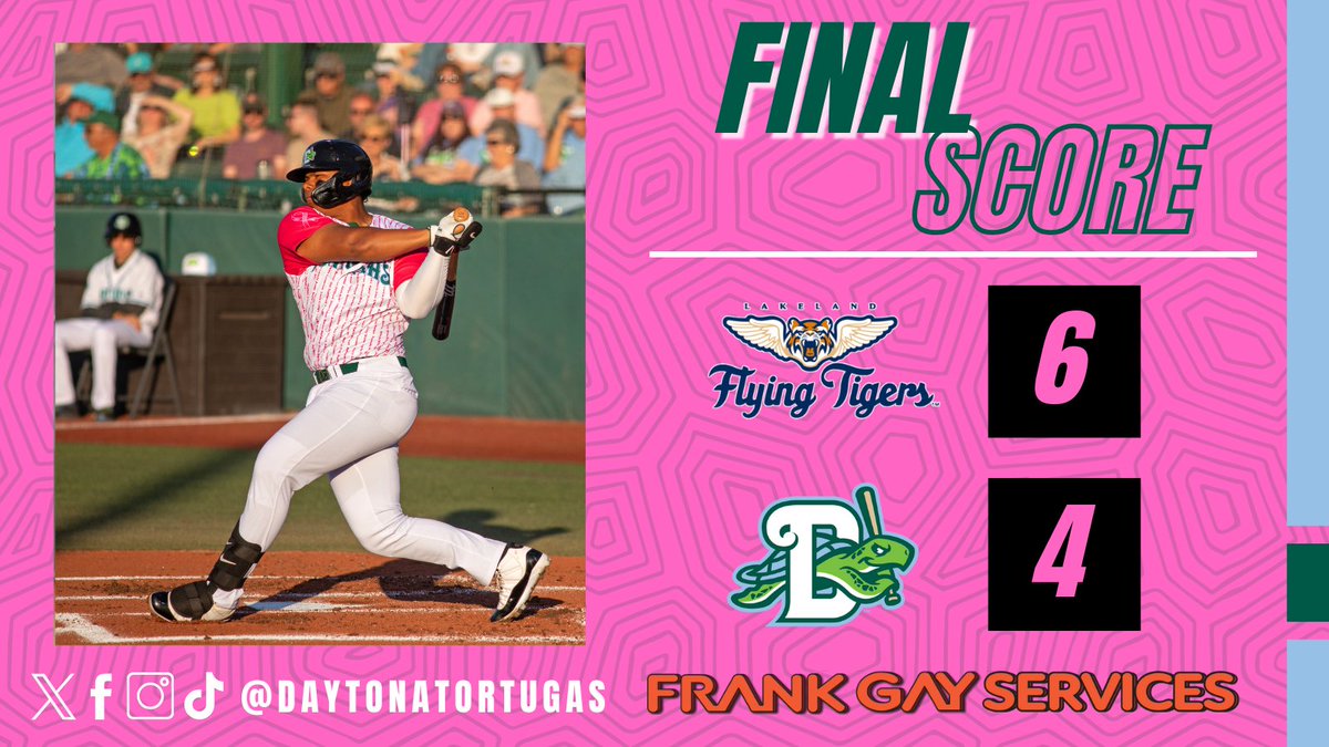 Tortugas had 'em loaded up, but fall a big hit shy to end the series Your final score presented by @TheFrankGayWay