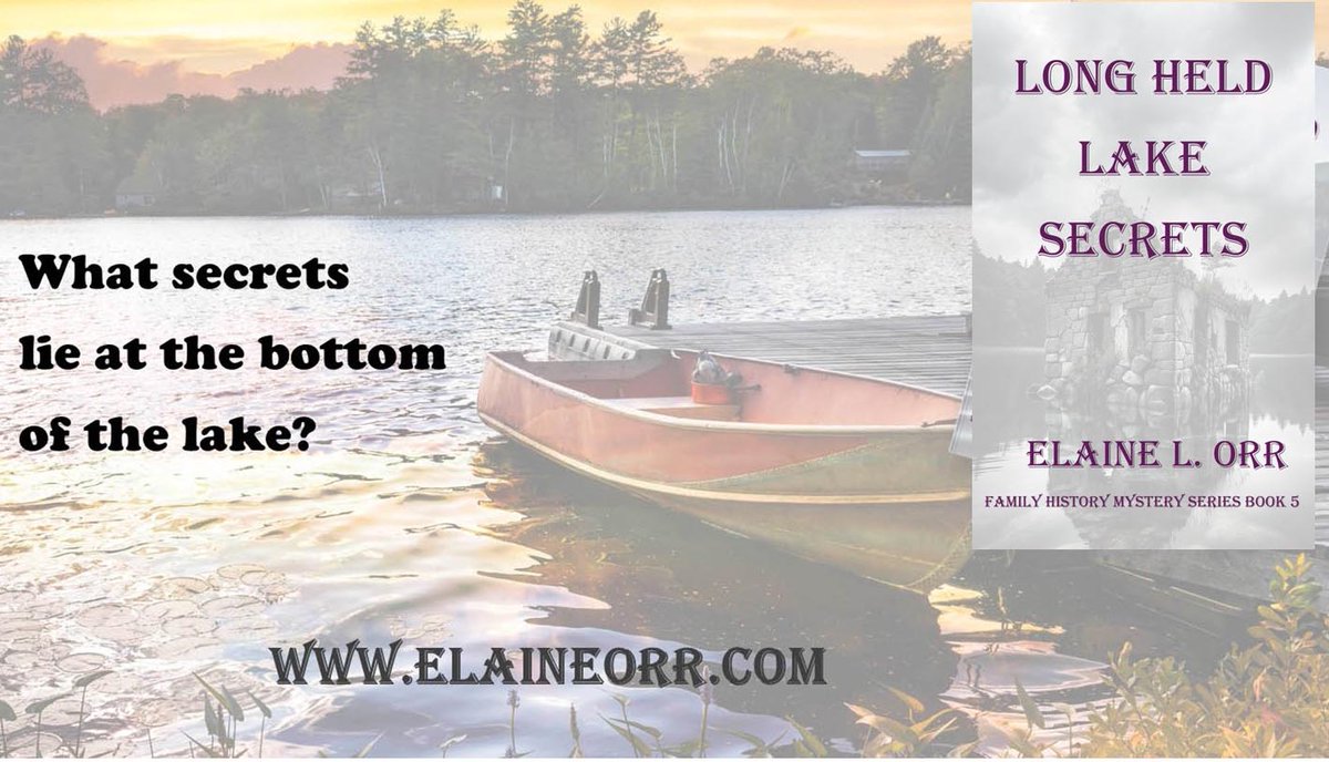 What's been on the bottom of the lake for decades? And who is willing to kill for it? #cozymystery #FamilyHistory
amzn.to/3QYsd9XBN
Nook bit.ly/47xyyA7
Goog bit.ly/4a2K1cz
Kobo bit.ly/3t4hmn1
ibooks apple.co/3Nbe4W2