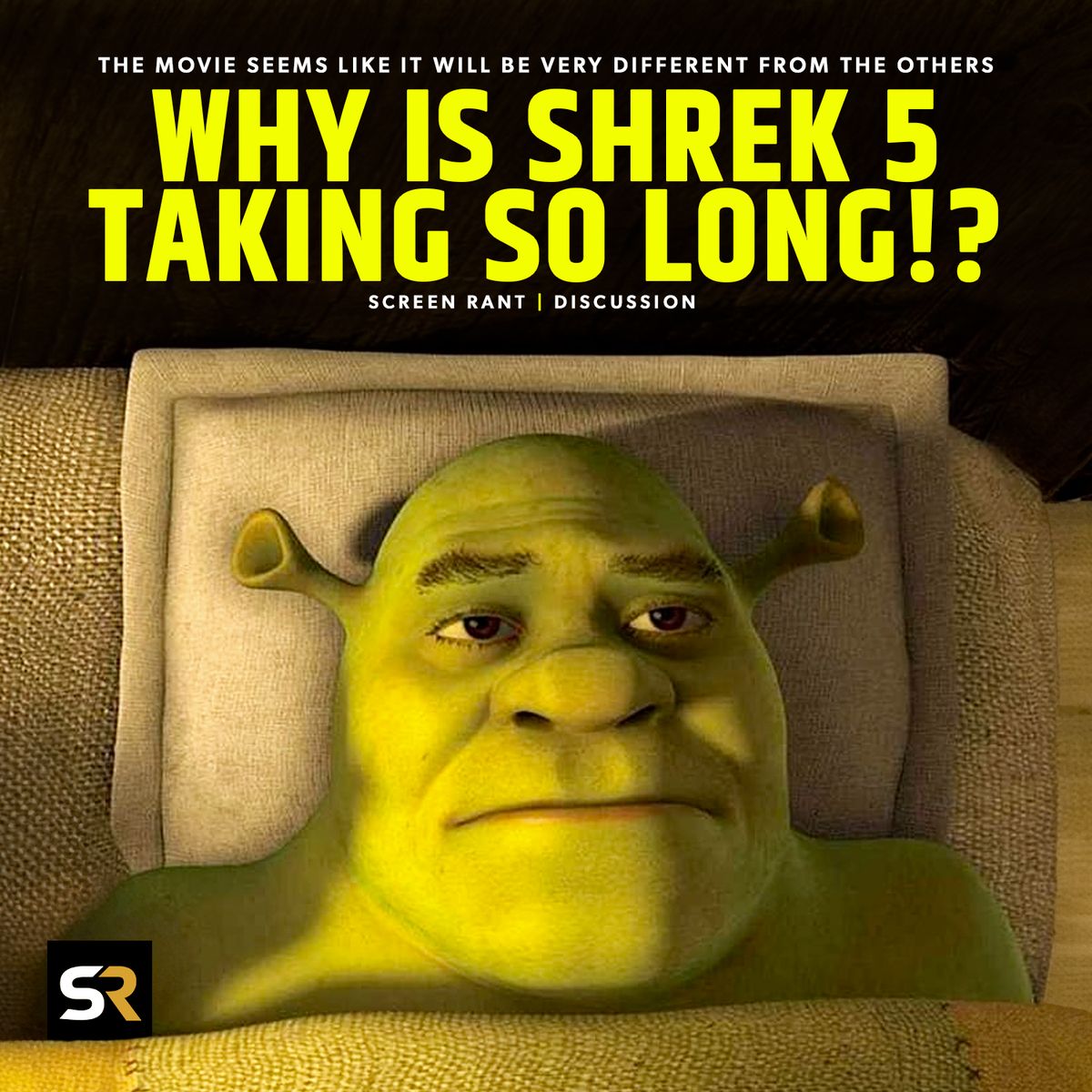 #Shrek 5 has been in development for years with no release date in sight. 😭 With #PussInBoots: The Last Wish taking longer to make than expected, that *may* be why #Shrek5 is taking so long. Also, it has been suggested the movie will be a reboot. 😵 bit.ly/3UTJtR1
