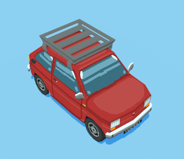 OmegaOzone's tweet image. Silly lil car I made for a game jam 😅

Based on the legendary Fiat 126